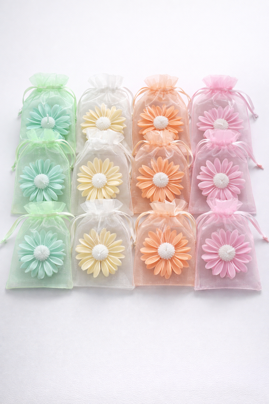 Madeliefjes - Pastel set van 4