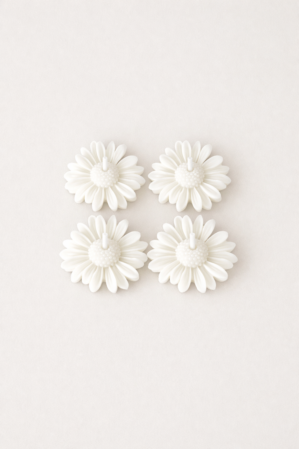 Madeliefjes - Witte set van 4