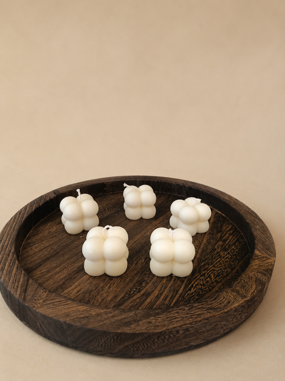 Mini bubbel kaars (Meerdere kleuren)